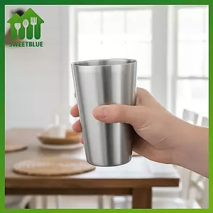 SWEET 260 / 300 / 350 / 450ml Cốc uống nước cao cấp chống vỡ Giữ lạnh cho dã ngoại Tiệc tại nhà Sử dụng hàng ngày n