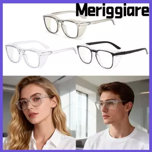 Kính an toàn MERIGGIARE, Kính bảo vệ mắt chống va đập nhẹ, Kính đi xe đạp chống tia cực tím chuyên nghiệp Unisex