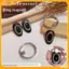 VFZ 1 2 Cái Nam Châm Mắt Mèo Cho Móng Tay Rỗng Tròn Dụng Cụ Làm Móng Tay DIY Gel Từ Tính Ba Lan Salon Tạo Kiểu Tại Nhà Louislifecool