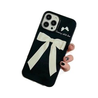 Ốp Điện Thoại Thời Trang Thắt Nơ Thắt Nơ Thời Trang Nữ Phong Cách Thích Hợp Cho iPhone 16promax 15promax 16 15 14 plus 14promax 11 12 13 promax xr xs 17promax Vỏ Bảo Vệ Chống Sốc
