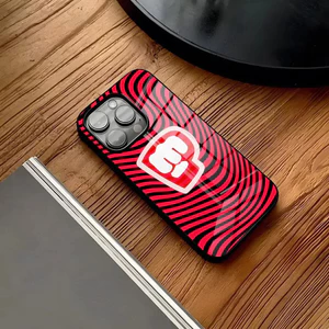 BK-1 P-PewDiePieS YouTuber Ốp Điện Thoại IPhone 16 15 14 Pro 11 13 12 Mini 6 8 7 Plus Kính Thiết Kế Sang Trọng Cove