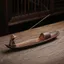 Sợi Gốm Hương Hộ Gia Đình Trong Nhà Thiền Hương Trầm Hương Gỗ Đàn Hương Trang Trí Ngang Sáng Tạo Hương Giữ Ngư Dân Câu Cá Hương Đốt