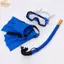 Kính bơi NKSFX, Bộ lặn trẻ em PVC chống sương mù, Bộ vây ống thở có thể điều chỉnh dễ sử dụng cho trẻ em bé trai bé gái