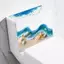 3D Bãi Biển Đại Dương Bồn Vệ Sinh Stier Chống Thấm Nước Tự Dính Sao Biển Thiết Kế Cho Phòng Tắm DIY Trang Trí