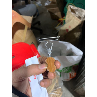 Kẹp ghim Dế trúc cật+ đầu xiên tàu phụ kiện lồng chim Vành Khuyên cao cấp