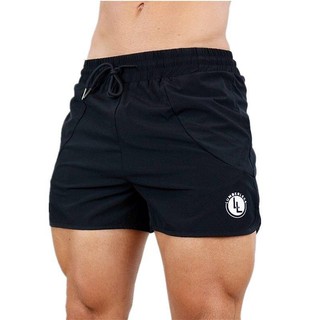Sports Shorts Men's Three-Point Fitness Pants Quick-Drying Loose Muscle Training Brother Basketball Track and Field Marathon Running Pants A5Le