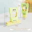MONOSTYLE Máy tính để bàn Cây lau nhà nhỏ lười biếng, Sử dụng khô ướt trên cây lau nhà để bàn có thể gập lại Mini, Dụng cụ lau bàn Gấu hoạt hình Cây lau nhà xốp thấm hút bền