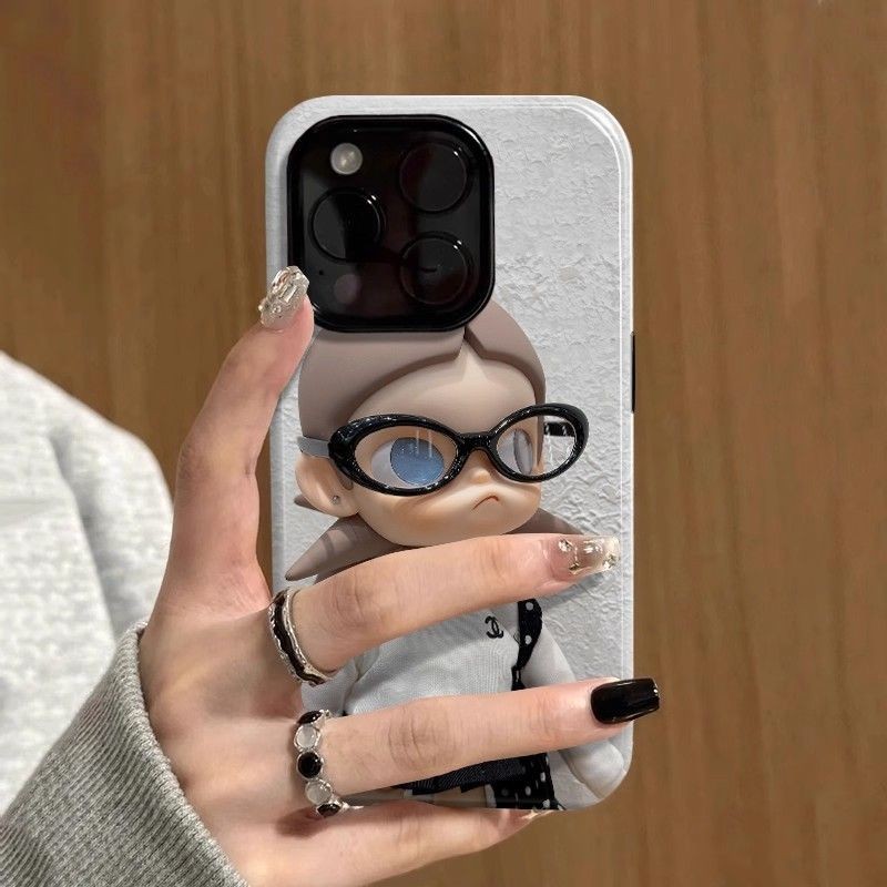【✨Spot】[Ốp điện thoại trẻ em khóc bằng kính ] ốp lưng iphone 16pro/Apple 15promax/14plus, chống sốc
