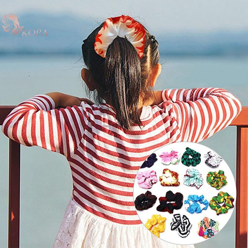 Thời trang KOPA 2021: Băng đô thủ công co giãn Scrunchie VN