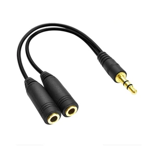 Cáp chia âm thanh 3 5mm thiết bị khác nhau Yoo Hỗ trợ phát lại đồng thời