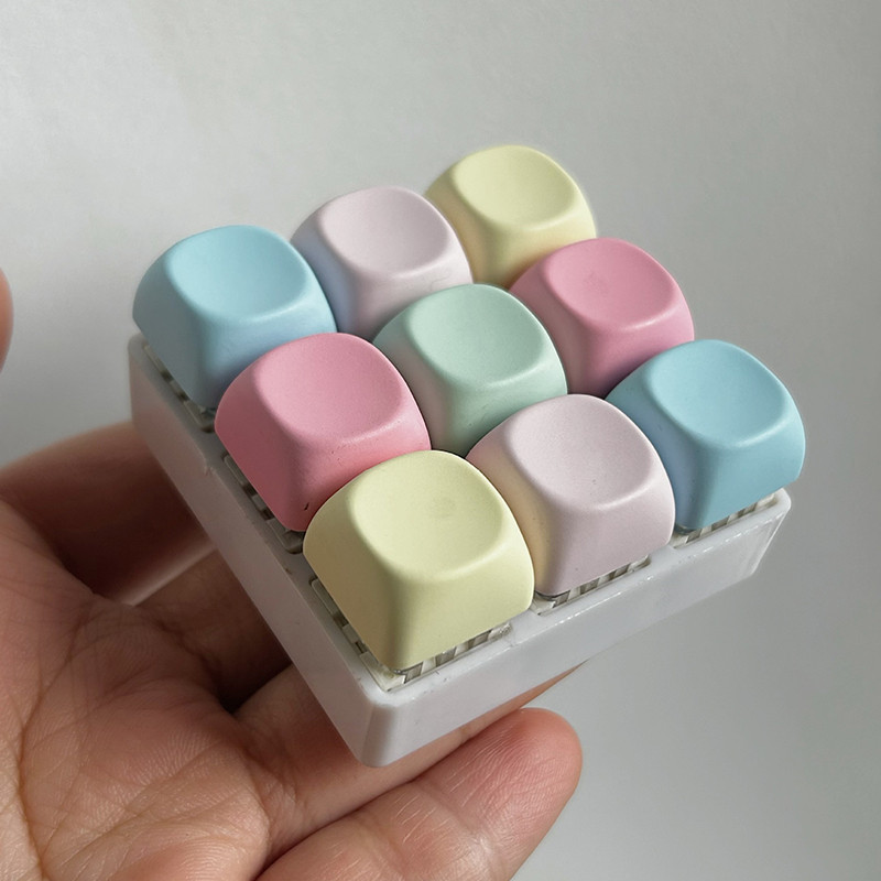 9 Phím Chống Lo Âu Ngón Tay Bàn Phím Keycaps DIY Giảm Căng Thẳng Fidget Đồ Chơi Đảng Điểm Keycaps Để Giảm Lo Âu