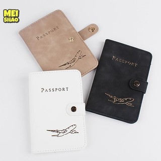MeiShao Chống Thấm Nước Hộ Chiếu Bao Da Du Lịch Thẻ Tín Dụng Ví Dễ Thương Sổ Hộ Chiếu Dành Cho Nữ / Nam Bao Hộ Chiếu