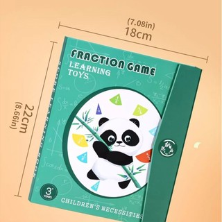 DE Đĩa phân đoạn từ tính Thể hiện phân đoạn Trò chơi xếp hình thao tác cho trẻ em