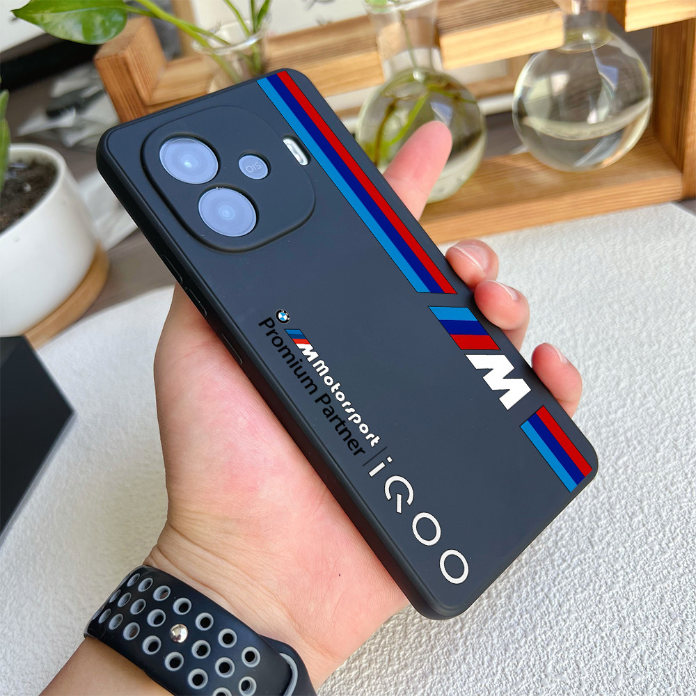 Ốp điện thoại silicon mềm thiết kế BMW Motorsports cho IQOO 13 / 12 / 11 Pro Z9 Turbo Z10 Turbo Pro Neo 10 Pro Plus Z9X Neo 9 iQOO Cover