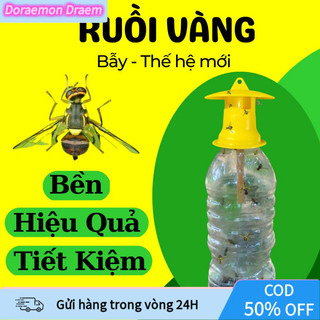 【COD】Ống Mốt Trắng Bẫy Ruồi Vàng, Tinh Chất Dẫn Dụ Sinh Học Hiệu Quả, Nhựa Cứng Bền Chống Mưa Nắng, Tiện Lợi, Giá Rẻ