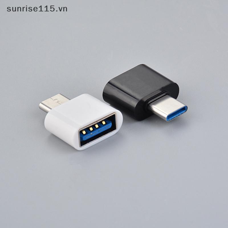 Bộ chuyển đổi SSVN Type C sang USB Đầu nối dữ liệu OTG cho điện thoại di động Android.