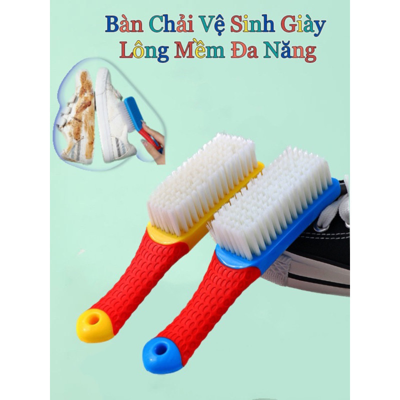 M7 Bàn Chải Lông Mềm Vệ Sinh,Làm Sạch Giày Dép,Quần áo,Ghế Da Ô tô Cán Dài Đa Năng Chống Mài Mòn MALAN