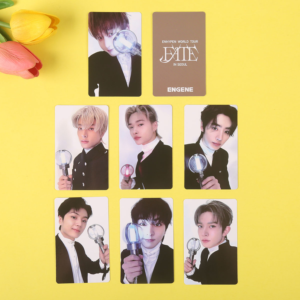 7-14 Chiếc EN WALK THE LINE World Tour Giáng Sinh YOI Lomo Card SHOWCASE LIVE WALMART WVS Photocards JUNGWON HEESEUNG JAY JAKE SUNGHOON SUNOO NI-KI Bưu Thiếp Ảnh YM