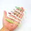 WANYEDI 12 Mồi Câu Cá, Mồi Mềm Mại Màu Hỗn Hợp, Mồi Silicon PVC Shad Câu Cá Biển
