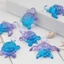 OXXGGKAO Silicone Handmade Khuôn Rùa Hình Thủ Công Đồ Dùng Thích Hợp Cho Nhựa Nghệ Thuật