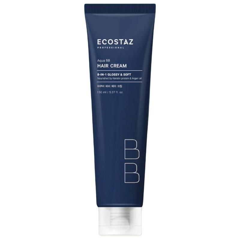 Kem xả khô Ecostaz phục hồi và dưỡng tóc mềm mượt Aqua BB Hair Cream 150ml [ MK ]