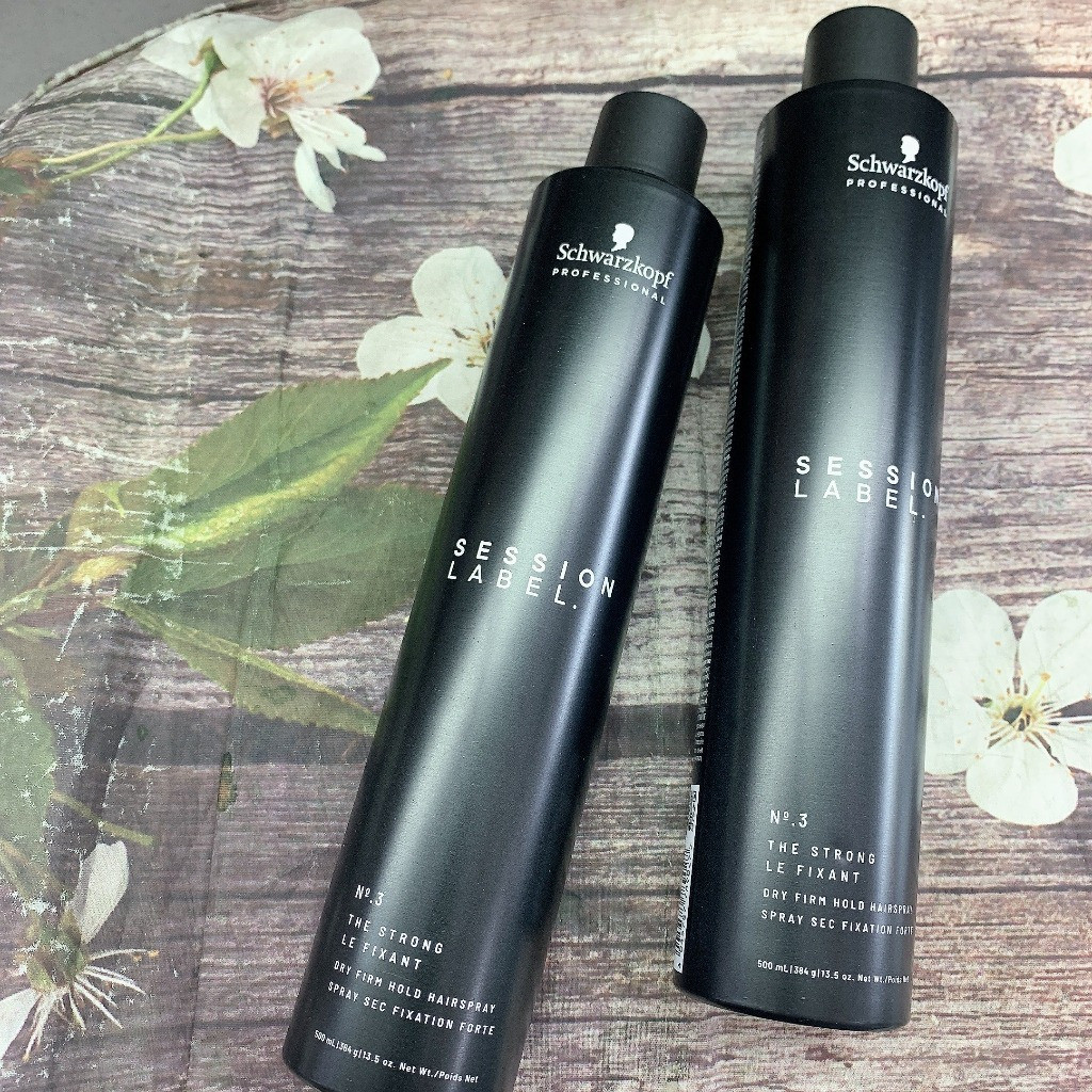Gôm xịt tóc siêu cứng Osis+ Black Super Dry Fix Schwarzkopf 500ml ( Strong Hold Hairspray) ( New 2026 ) [ MK ]