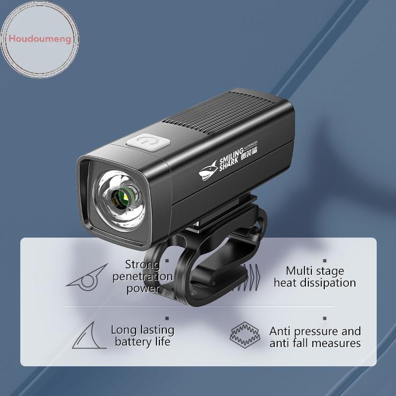 Hodou Đèn Sáng LED Phía Trước USB Sạc Đèn Núi 1000LM Xe Đạp Đèn Pha Đèn Pin Đi Xe Đạp Xe Tay Ga VN