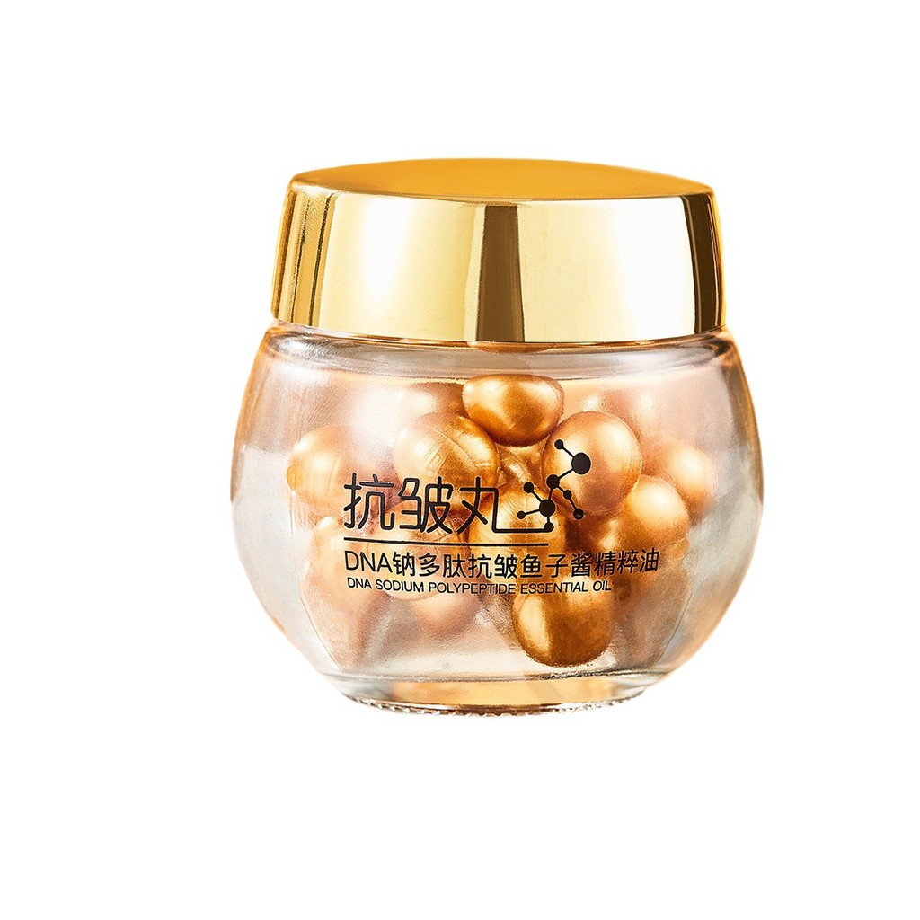Phát sóng trực tiếp Hao Skin White Key DNA Natri Peptide Caviar Light Line Cream Pill 25.9.25