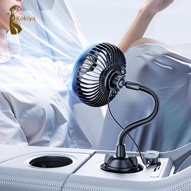Quạt để bàn cá nhân di động cho xe tải/RV/ngoài trời, làm mát mạnh mẽ