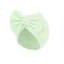 OXXGGKAO Bun Nút Nắp Mầm Non Bệnh Viện Mũ Turban Trẻ Sơ Sinh Nắp Bonnet Màu Trơn Headwrap