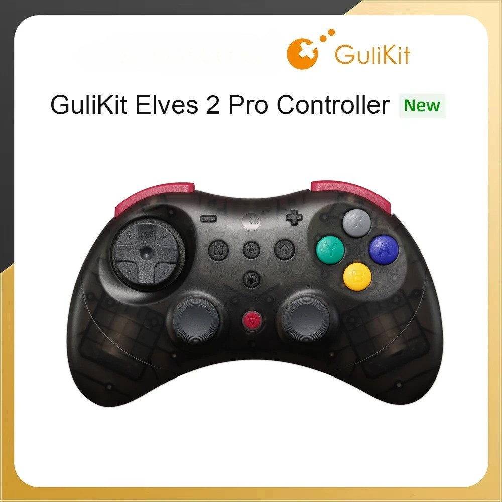 Bộ điều khiển trò chơi không dây GuliKit NS59 Elves 2 Pro cho Switch 2 Cần điều khiển Windows Hall với tay cầm chơi Game 1000Hz cho Android