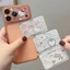 Bảo vệ ống kính máy ảnh điện thoại di động dễ thương cho IPhone 17 Pro Max 17Air 17 Vỏ kính cường lực trong suốt