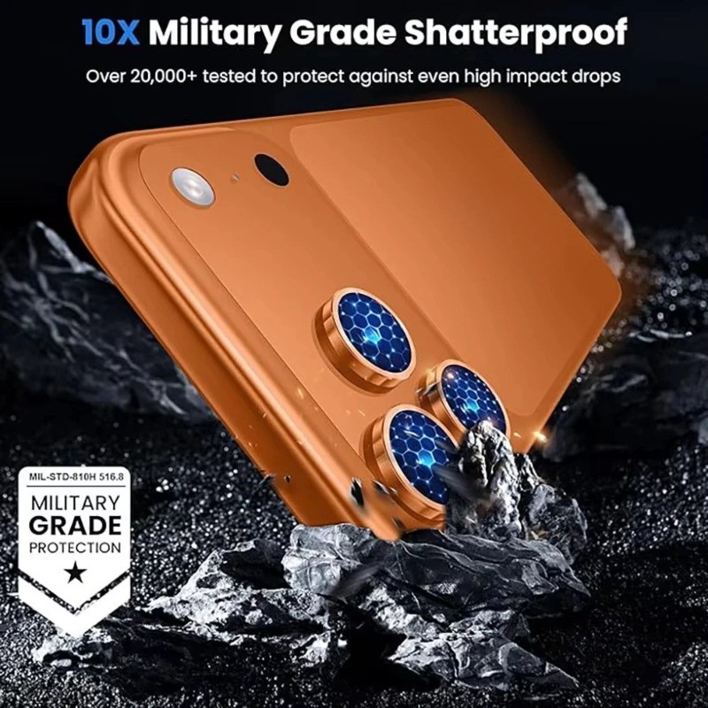 Hợp Kim Nhôm Định Vị Mắt Đại Bàng Ống Kính Phim Cho Apple iPhone 17 Pro Max Vòng Kim Loại Bảo Vệ Camera Cho iPhone 17Pro Max 17ProMax Điện Thoại Mặt Sau Ống Kính Kính Kính Chống Vân Tay