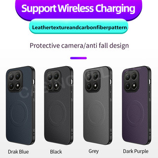 Ốp Điện Thoại Cho Xiaomi 15T 17T 17 15 T Pro Ultra 14T Pro 5G 4G 2025 Họa Tiết Sợi Carbon Từ Tính Chống Sốc Mặt Sau Bảo Vệ Bìa Cứng