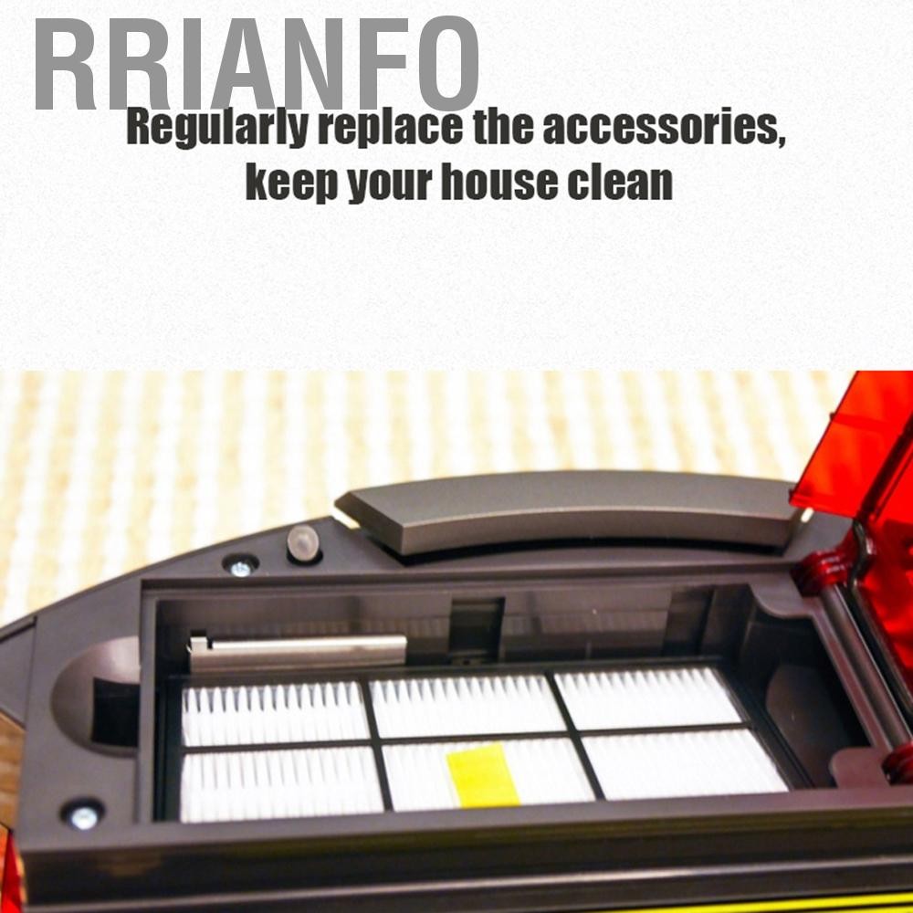 Rrianfo Thay thế bộ lọc Rrianfo cho IROBOT Roomba 800 và 900 Series 860 870 880 960 980 Máy hút bụi robot Bộ lọc HEPA Bộ lọc Phụ kiện có thể thay thế Các bộ phận