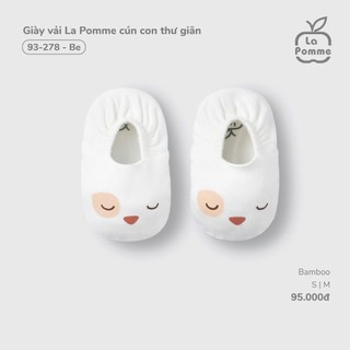 La pomme SS2025 Giày vải La Pomme cún con thư giãn T7.3