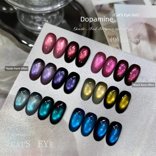 XEIJAYI Dopamine Color Series Gel Mắt Mèo Hoa Hồng Galaxy, Trị Liệu Keo Nghệ Thuật 15ml, Tiệm Nail