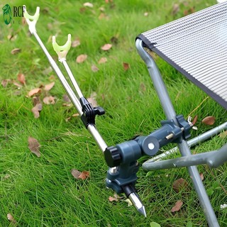 Giá đỡ ghế câu cá điều chỉnh 360 độ, phù hợp với nhiều loại ghế