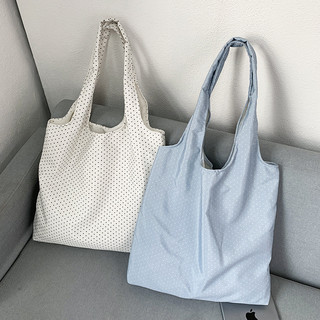 Phong cách Hàn Quốc cổ điển tranh sơn dầu nhỏ vải canvas vai tote túi vest dung tích lớn