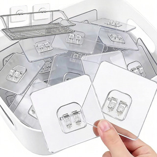 Không Khoan Móc Bảo Quản Móng Vuốt Đôi Đơn - Phòng Tắm Nhà Bếp Móc Treo Dung Tích Chịu Lực Mạnh