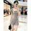 Bộ đồ--Bộ đồ tay phồng thời trang phong cách mới 2026 Nữ Xuân Hè Slim-fit Slimmer Look Bộ đồ hai mảnh ngắn tay
