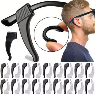 2 Cái Kẹp Tai Kính Mắt Chống Trơn Trượt - Kính Silicon Mềm Chống Rơi Móc Tai