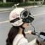 QMP Tiêu Chuẩn Quốc Gia Chứng Nhận Người Lớn Retro Điện Xe Máy Mũ Bảo Hiểm Mùa Hè Thoáng Khí Harley Muỗng Mũ Bảo Hiểm Có Thể Điều Chỉnh Kích Thước