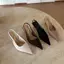 TT Sandal Nữ Mũi Nhọn Giày Công Sở Giữa Dây Đeo Sau Phù Hợp Với Sang Trọng Giày Đơn Xuân Hè