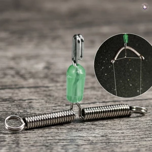Bộ tách đường chống rối Tri-Fork bằng silicon để câu cá bền và chống