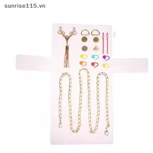 SRVN Phụ Trợ Dệt Lưới Nhựa Bộ Lưới Nhựa Dệt Trợ Giúp Túi Xách Vai Bagf Lưới Bao DIY Túi Phụ Kiện.