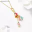 SSVN Đáng Yêu Nga Mặt Dây Chuyền Móc Khóa Matryoshka Búp Bê Nelace Áo Len Dây Chuyền Trang Sức Thời Trang Quà Tặng Cho Nữ.