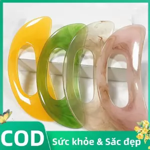 Trong Kho 1PC Guasha Hội Đồng Quản Trị Tự Nhiên Đá Tổng Hợp Nhựa Scrpy aping Hội Đồng Quản Trị Massage Công Cụ Cá Tuyết