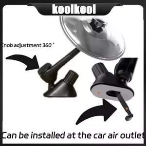 Kool Gold Cymbal Trang trí lỗ thông hơi ô tô Trang trí lỗ thông hơi ô tô Nâng cấp cho ô tô thời trang