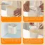Bộ lọc sữa chua HL Máy làm sữa chua Hy Lạp tự chế có nắp Công cụ tách Whey Bộ lọc thép không gỉ Lưới mịn Công cụ tách Whey LMWU
